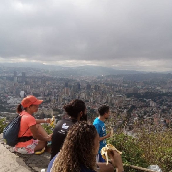 Viendo el horizonte de Caracas